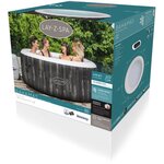 Spa gonflable rond lay-z-spa bahamas airjet motif bois 2 a 4 personnes  180 x 66 cm