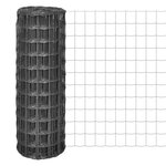 vidaXL Clôture euro Acier 25 x 1 m Gris