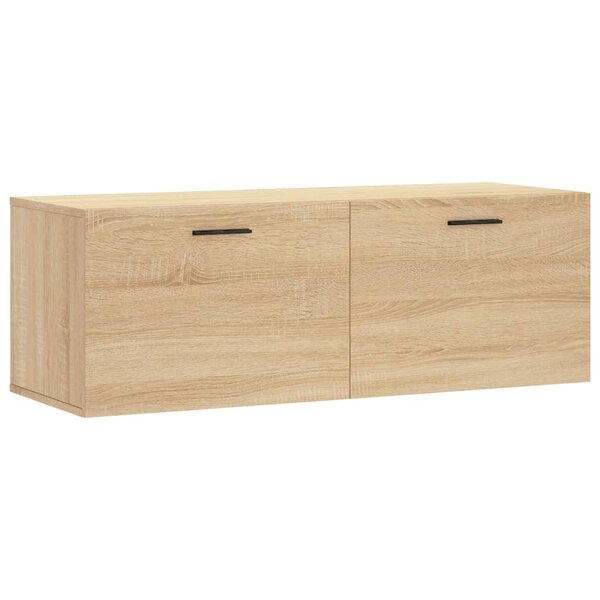 vidaXL Armoire murale chêne sonoma 100x36 5x35 cm bois d'ingénierie