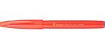 stylo feutre Sign Pen SES15, orange pointe de pinceau flexible PENTEL