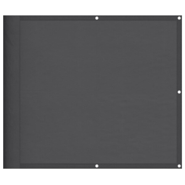 vidaXL Écran de balcon anthracite 90x800 cm 100  polyester oxford