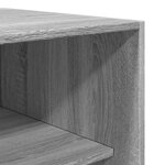 vidaXL Garde-robe sonoma gris 80x50x200 cm bois d'ingénierie