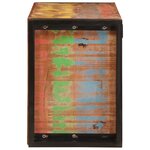 vidaXL Étagère à vin Marron 100 x 45 x 33 cm Bois récupéré massif