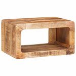 vidaXL Tables de chevet 45 x 30 x 24 cm bois de manguier massif