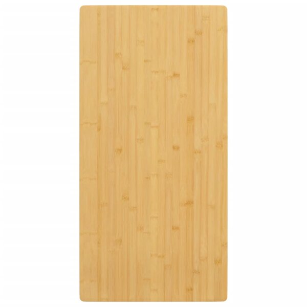 vidaXL Dessus de table 40x80x2 5 cm bambou