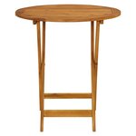 vidaXL Ensemble de bistro 3 Pièces noir polypropylène et bois massif