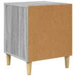 vidaXL Maison pour chat Gris Sonoma 42 5 x 40 x 53 cm