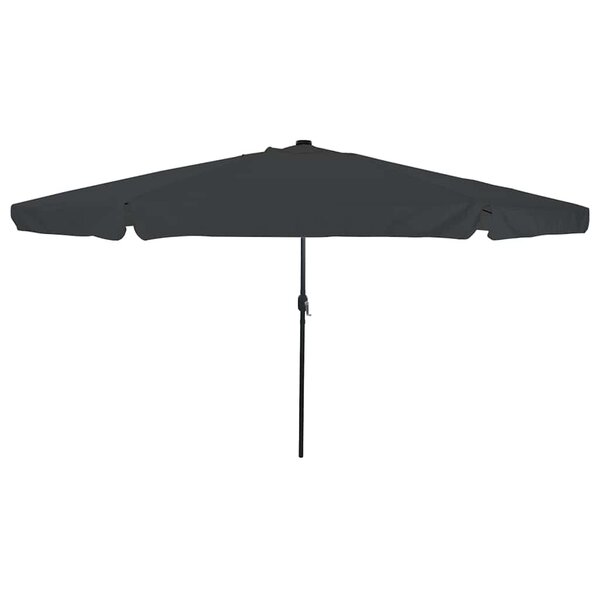 vidaXL Parasol de jardin Anthracite 395 x 395 x 245 cm Polyester