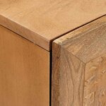 vidaXL Meuble TV Marron clair 105 x 33 x 46 cm bois de manguier massif