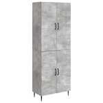 vidaXL Ensemble de Meubles 2 Pièces 66 x 34 5 x 89 5 cm Bois d'ingénierie