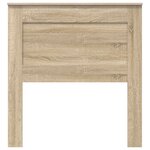 vidaXL Tête de lit Chêne Sonoma 100 cm Bois d'ingénierie