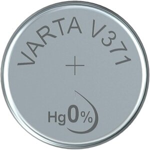 Blister 1 Pile Oxyde Argent Montres V371 (SR69) SR920SW 1 55 Volt x 100 VARTA