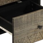 vidaXL Buffet 40x33x75 cm bois massif de manguier