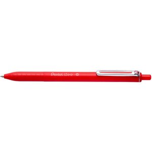 Stylo à bille rétractable iZee  rouge x 12 PENTEL