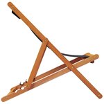 vidaXL Chaises de plage pliables lot de 2 noir tissu