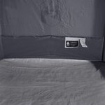 vidaXL Tente de rangement gris et orange imperméable