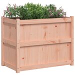 vidaXL Jardinière 90x50x70 cm bois massif douglas