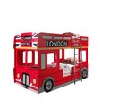 Funbeds Lit superposé bus londonien + 2 Matelas