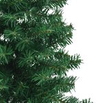vidaXL Sapin de Noël artificiel d'angle Vert 150 cm PVC