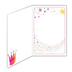 Carte pour une MAMAN d'Amour Message Humoristique avec Enveloppe Illustrée format 17 5x12cm Grenouille Verte Animal Drôle Amusant Rigolo avec Baguette Magique Création Fabrication française 69-6216