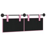 vidaXL Tête de lit suspendue tissu