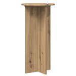 vidaXL Support de Plante 2 pc Chêne artisanal 40 x 40 x 80 cm