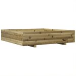 vidaXL Jardinière 110x110x26 5 cm bois de pin imprégné