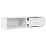 vidaXL Meubles TV 2 Pièces blanc 100x31x25 5 cm bois d'ingénierie