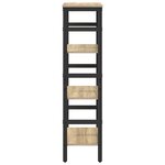 vidaXL Étagère Chêne Sonoma 40 x 29 5 x 115 cm Bois d'ingénierie