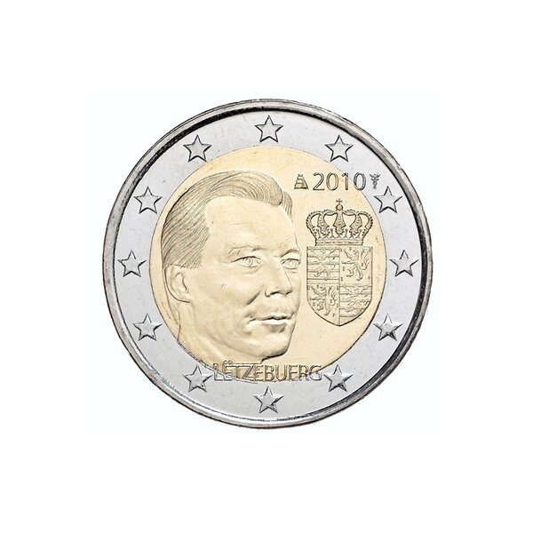 2 euros commémorative Luxembourg 2010 - Armoiries du Grand-Duc.
