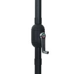 vidaXL Parasol de jardin 395x245 cm anthracite