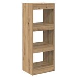 vidaXL Bibliothèque chêne artisanal 40 x 30 x 103 cm Bois d'ingénierie