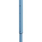 vidaXL Tente de réception pliable professionnelle 3x4 m Acier Bleu