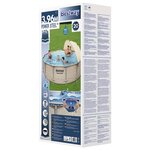Bestway Ensemble de piscine avec auvent Power Steel 396x107 cm