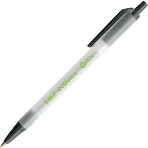 Ecolutions Clic Stic - Stylo bille rétractable pointe moyenne 1 mm - Noir (paquet 50 unités)