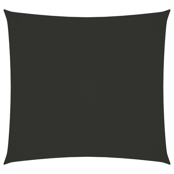 vidaXL Parasol en tissu oxford carré 2 5x2 5 m anthracite