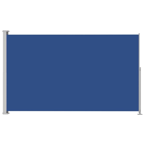 Vidaxl auvent latéral rétractable de patio 180x300 cm bleu