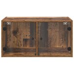 vidaXL Meuble mural Bois Ancien 68 x 37 x 35 cm Bois d'ingénierie