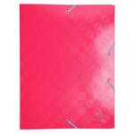 Boite de classement carte lustrée gaufrée pelliculée 1928  dos 4cm  A4  coloris aléatoires EXACOMPTA