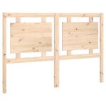 vidaXL Tête de lit 145 5x4x100 cm Bois massif de pin