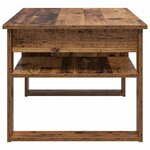 vidaXL Table basse Bois ancien 96 x 54 x 44 cm Bois d'ingénierie