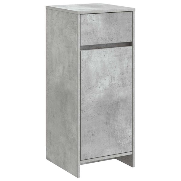 vidaXL Armoire de salle de bain Gris béton 35 x 36 5 x 85 cm