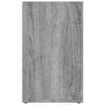 vidaXL Armoire à chaussures Sonoma gris 52 5x30x50 cm