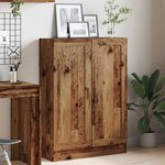 vidaXL Bibliothèque vieux bois 82 5x30 5x115 cm bois d'ingénierie
