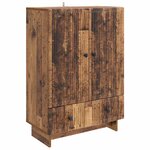vidaXL Buffet Bois ancien 66 x 34 5 x 95 cm Bois d’ingénierie