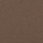 vidaXL Repose-pied Marron 60x50x41 cm Tissu
