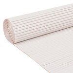 Vidaxl clôture de jardin double face 150 x 500 cm blanc