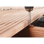 wolfcraft Jeu d'assemblage pour fixation invisible de terrasse 700 Pièces