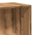 vidaXL Armoire d'angle chêne artisanal 33x33x165 cm bois d'ingénierie