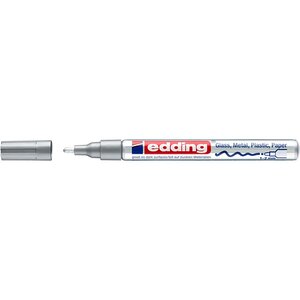 Marqueur peinture brillante 751 argent 1-2 mm EDDING